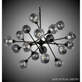 American Brass And Crystal Magro 40 Light Magro Globe Chandelier