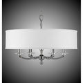 American Brass And Crystal Kensington 28 Inch Kensington Drum Shade Chandelier