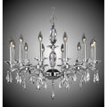 American Brass And Crystal Kaya 12 Light Kaya Chandelier