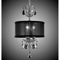 American Brass And Crystal Llydia 3 Light Llydia Pendant