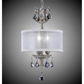 American Brass And Crystal Llydia 3 Light Llydia Pendant