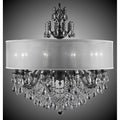 American Brass And Crystal Llydia 10 Light Llydia Chandelier