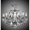 American Brass And Crystal Parisian 16+8 Light Parisian Chandelier