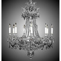 American Brass And Crystal Valencia 9+9 Light Valencia Chandelier