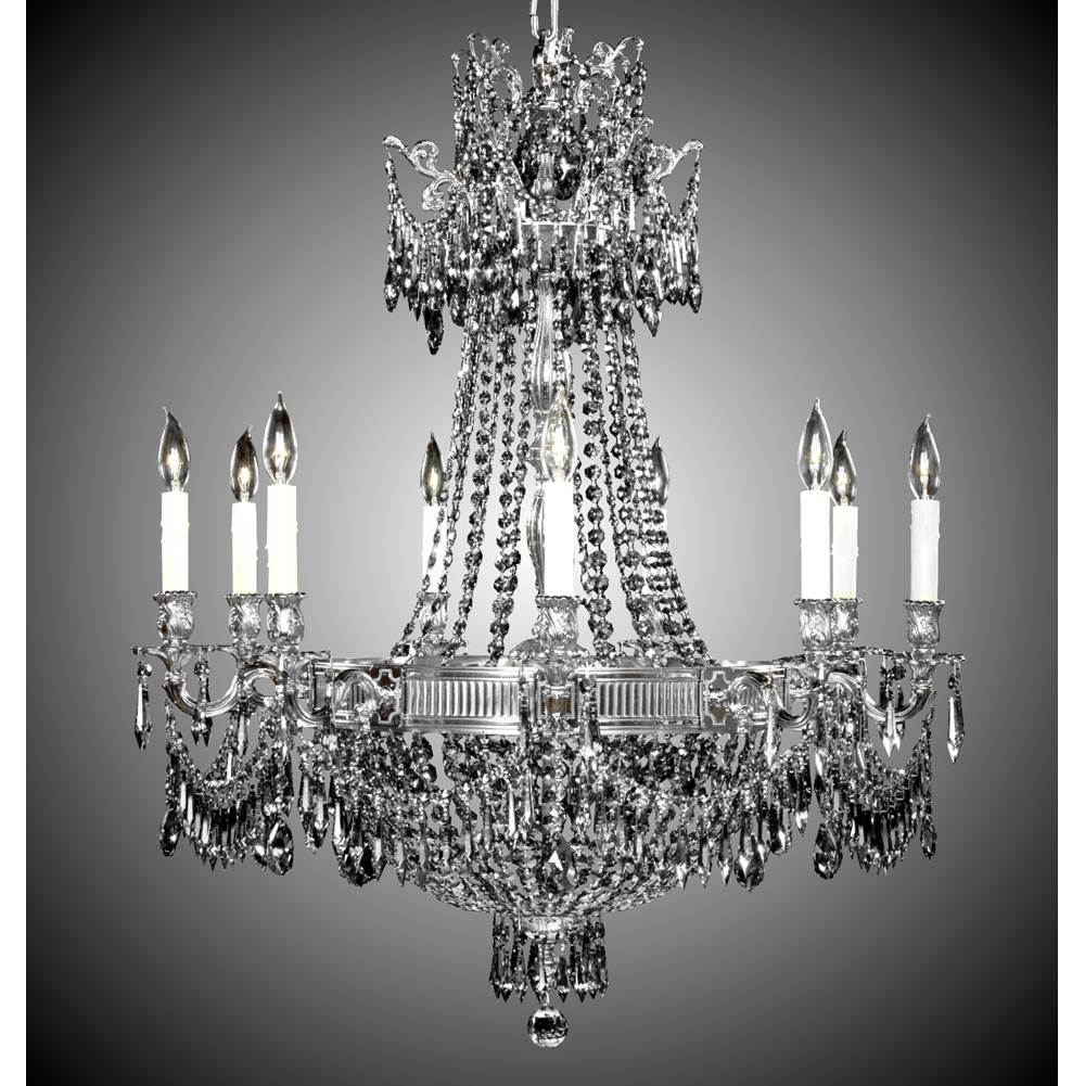 American Brass And Crystal Valencia 9+9 Light Valencia Chandelier