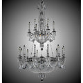 American Brass And Crystal Valencia 18+ 15 Light Valencia Chandelier