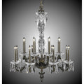 American Brass And Crystal Blairsden 8+8 Light Blairsden Chandelier