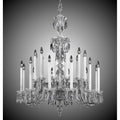 American Brass And Crystal Blairsden 12+12 Light Blairsden Chandelier