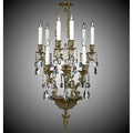 American Brass And Crystal Blairsden 9 Light Blairsden Chandelier