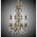 American Brass And Crystal Biella 4 Light Biella Chandelier