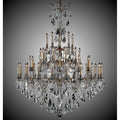 American Brass And Crystal Elise 45 Light Elise Chandelier