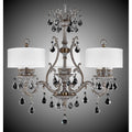American Brass And Crystal Chateau 9 Light Chateau Chandelier