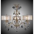 American Brass And Crystal Chateau 9 Light Chateau Chandelier