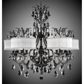 American Brass And Crystal Chateau 15 Light Chateau Chandelier