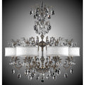 American Brass And Crystal Chateau 18 Light Chateau Chandelier