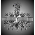 American Brass And Crystal Chateau 30 Light Chateau Chandelier