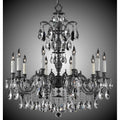 American Brass And Crystal Marlena 10 Light Marlena Chandelier