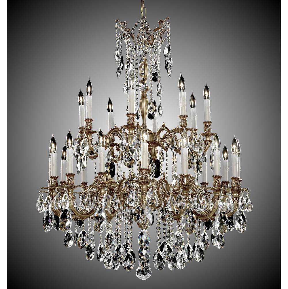 American Brass And Crystal Bellagio 16+8 Light Bellagio Chandelier