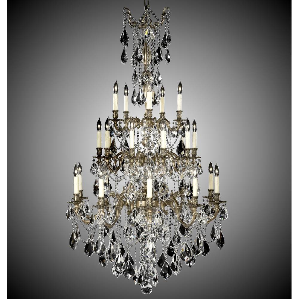 American Brass And Crystal Bellagio 25 Light Bellagio Chandelier