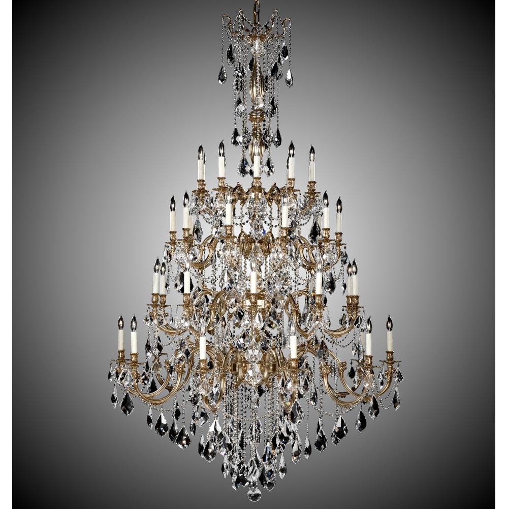 American Brass And Crystal Bellagio 40 Light Bellagio Chandelier