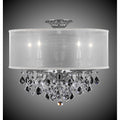 American Brass And Crystal Llydia 5 Light Llydia Semi Flush