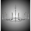 American Brass And Crystal Kensington 10 Light Kensington Island Light Larger