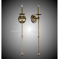 American Brass And Crystal Magro 1 Light Magro Extended Wall Sconce