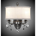 American Brass And Crystal Llydia 2 Light Llydia Wall Sconce