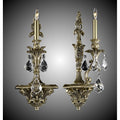 American Brass And Crystal Blairsden 1 Light Blairsden Wall Sconce