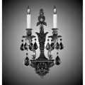 American Brass And Crystal Blairsden 2 Light Blairsden Wall Sconce