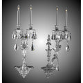 American Brass And Crystal Blairsden 2 Light Extended Blairsden Wall Sconce