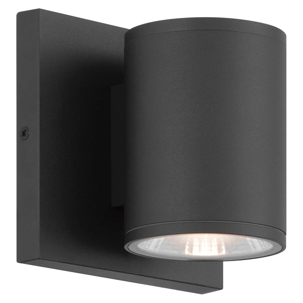 Access Lighting 19975LEDMG-BL/CLR Black Outdoor Led Wall Washer Image 1