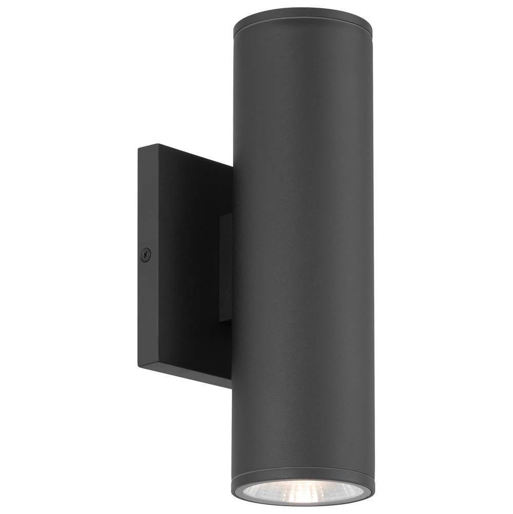 Access Lighting 19976LEDMG-BL/CLR Black Bi-directional Outdoor Led Wall Washer Image 1