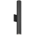 Access Lighting 19977LEDMG-BL/CLR Black Bi-directional Outdoor Led Wall Washer Image 1