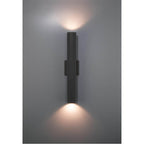 Access Lighting 19977LEDMG-BL/CLR Black Bi-directional Outdoor Led Wall Washer Image 2