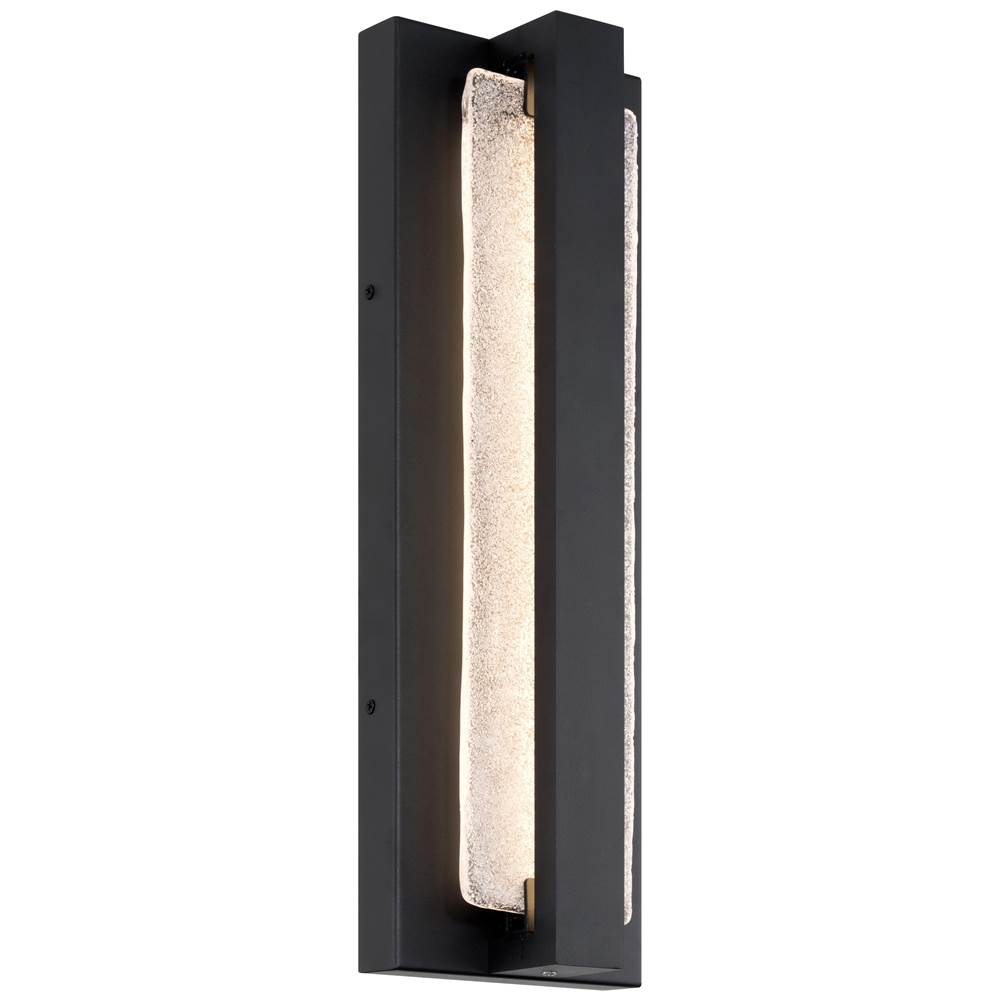 Access Lighting 19996LEDMG-BL/TEX Black Led Outdoor Wall Mount Image 1