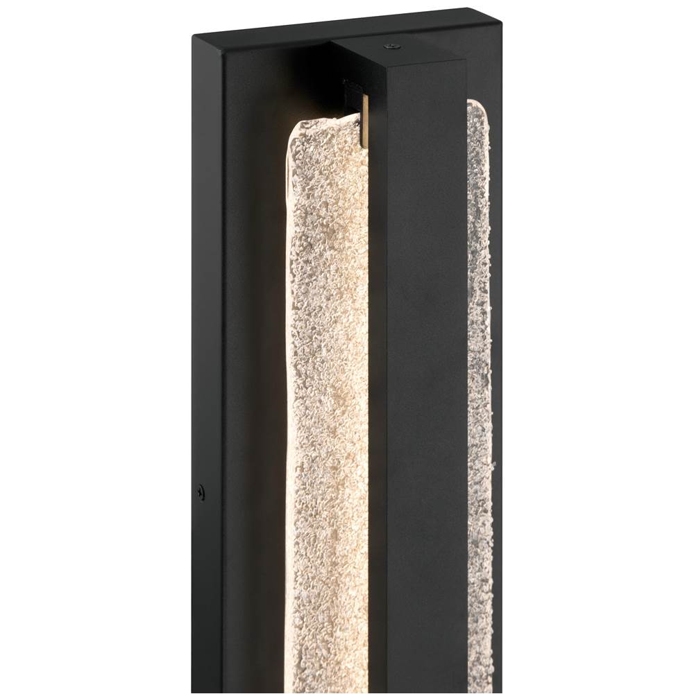 Access Lighting 19996LEDMG-BL/TEX Black Led Outdoor Wall Mount Image 4