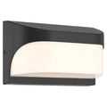 Access Lighting 20021LEDDMG-BL/ACR Black Laguna Outdoor Led Wall Mount Image 1