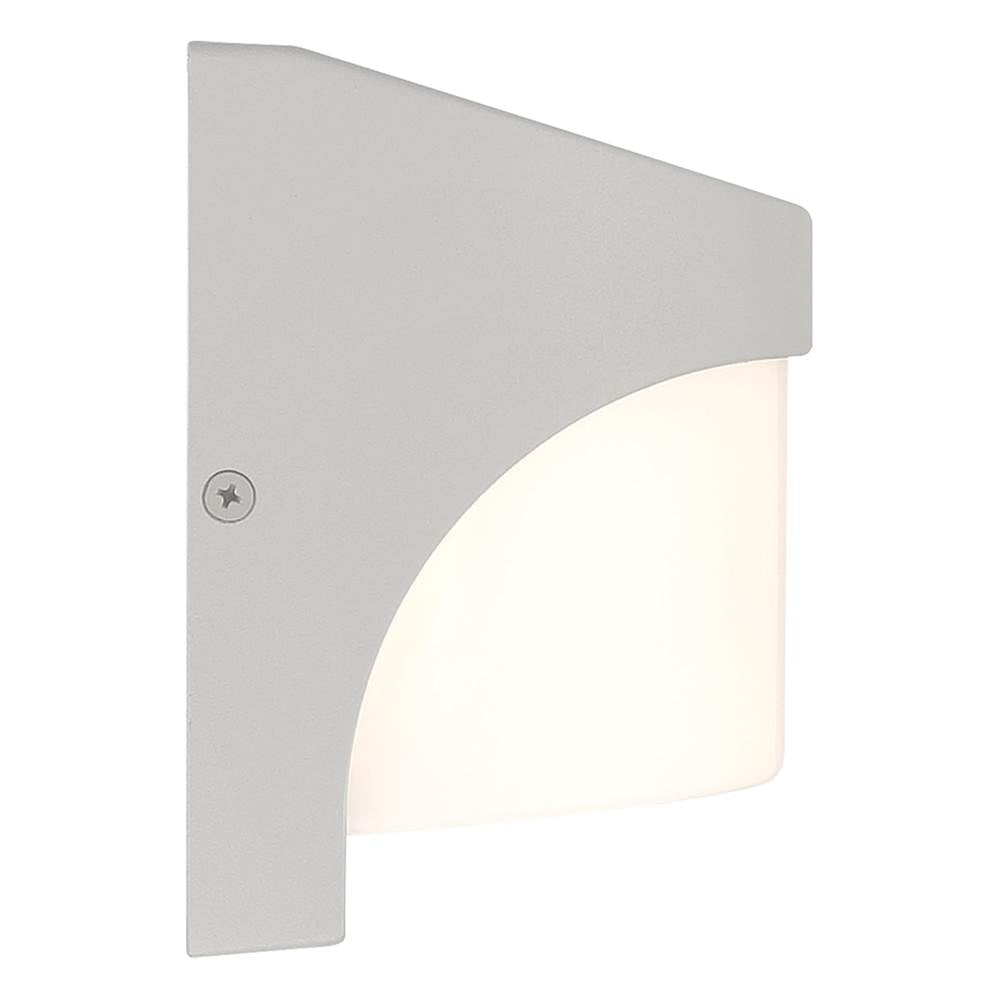 Access Lighting 20021LEDDMG-SAT/ACR Satin Laguna Outdoor Led Wall Mount Image 5
