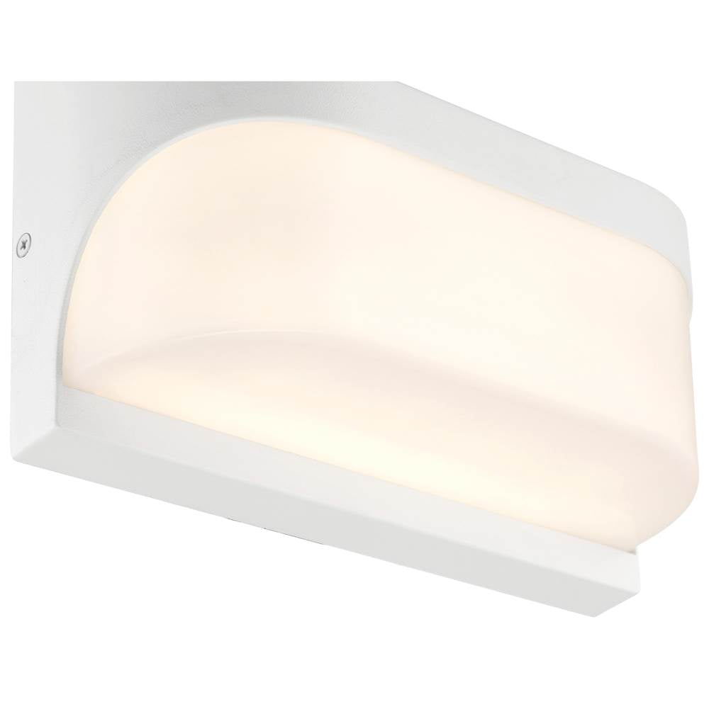 Access Lighting 20021LEDDMG-WH/ACR White Laguna Outdoor Led Wall Mount Image 4