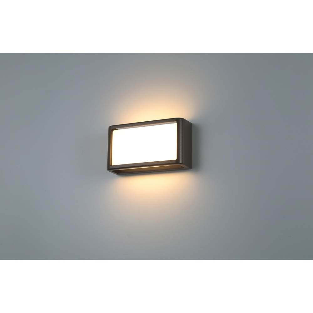 Access Lighting 20023LEDDMG-BL/ACR Black Malibu Outdoor Led Wall Mount Image 3