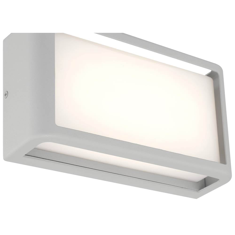 Access Lighting 20023LEDDMG-SAT/ACR Satin Malibu Outdoor Led Wall Mount Image 4