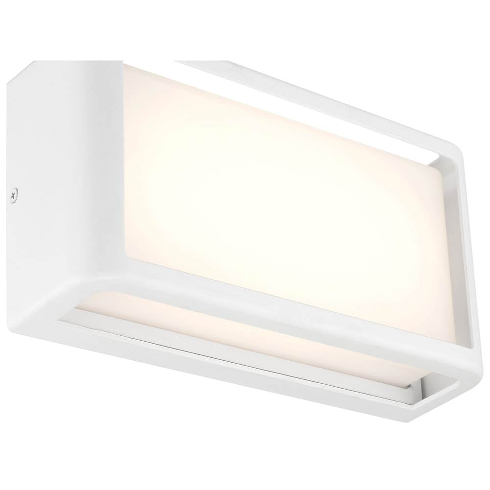 Access Lighting 20023LEDDMG-WH/ACR White Malibu Outdoor Led Wall Mount Image 4
