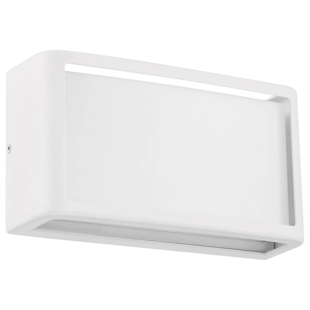 Access Lighting 20023LEDDMG-WH/ACR White Malibu Outdoor Led Wall Mount Image 2