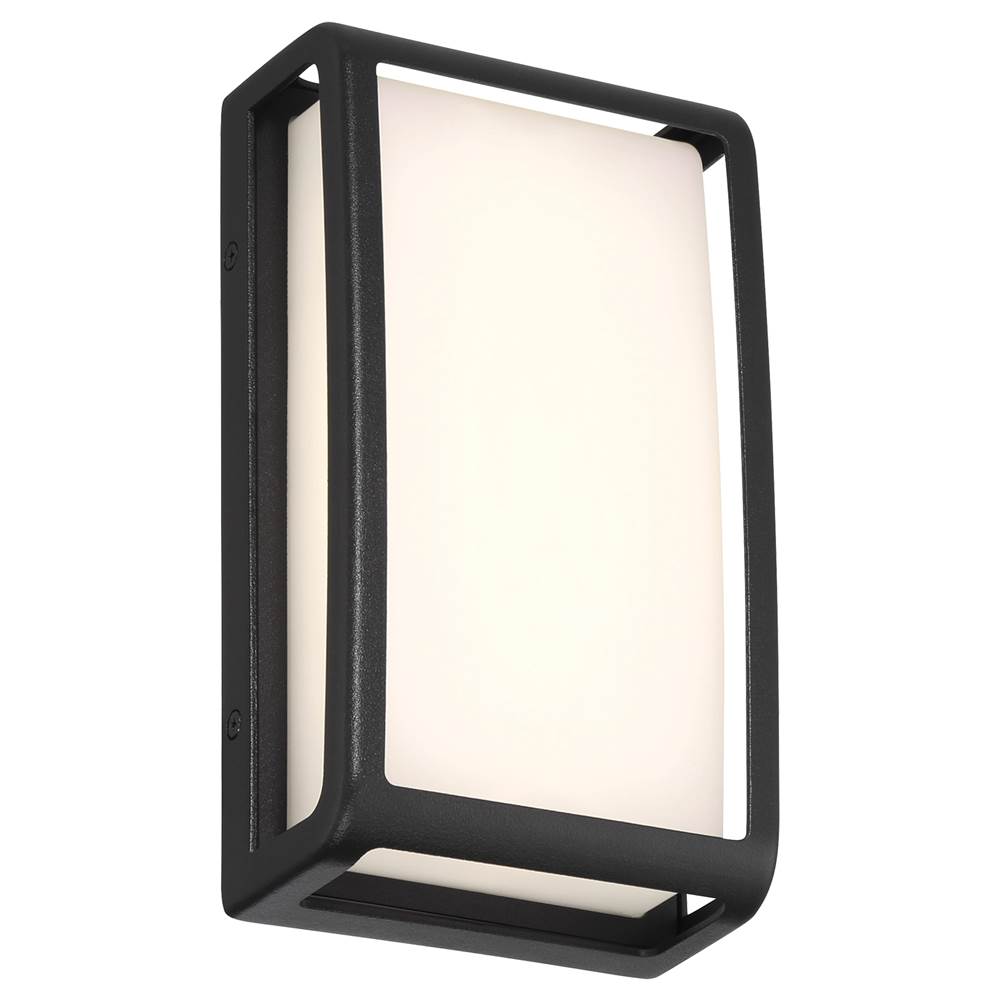 Access Lighting 20024LEDDMG-BL/ACR Black Outdoor Led Wall Mount Image 6