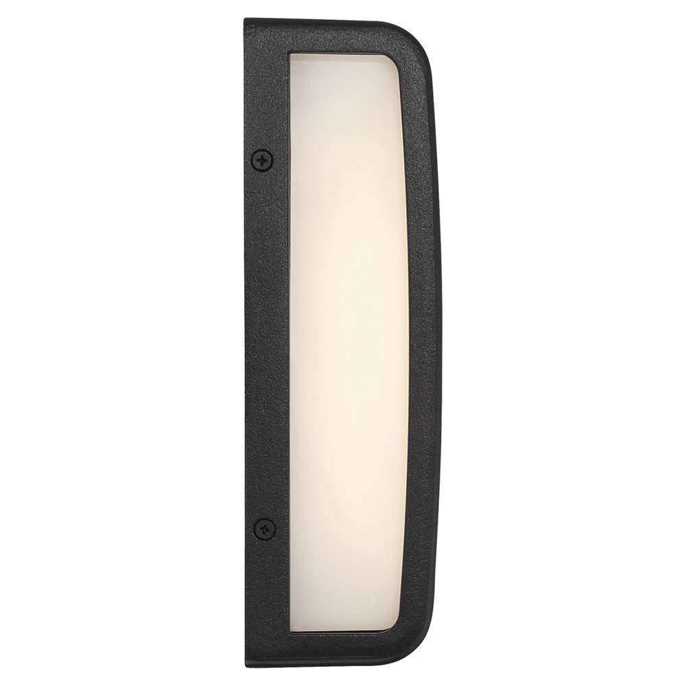 Access Lighting 20024LEDDMG-BL/ACR Black Outdoor Led Wall Mount Image 8