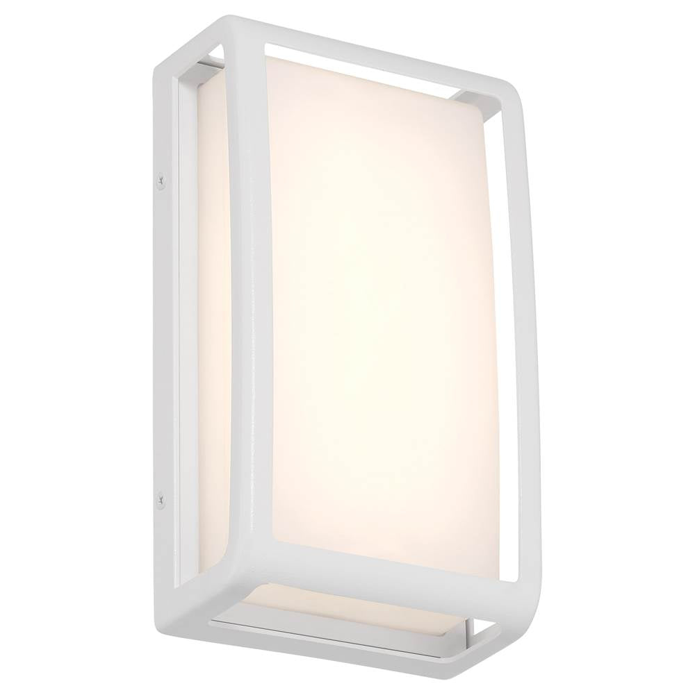 Access Lighting 20024LEDDMG-WH/ACR White Outdoor Led Wall Mount Image 8
