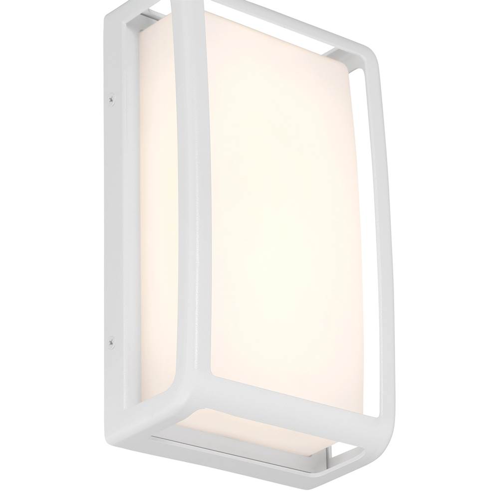 Access Lighting 20024LEDDMG-WH/ACR White Outdoor Led Wall Mount Image 6