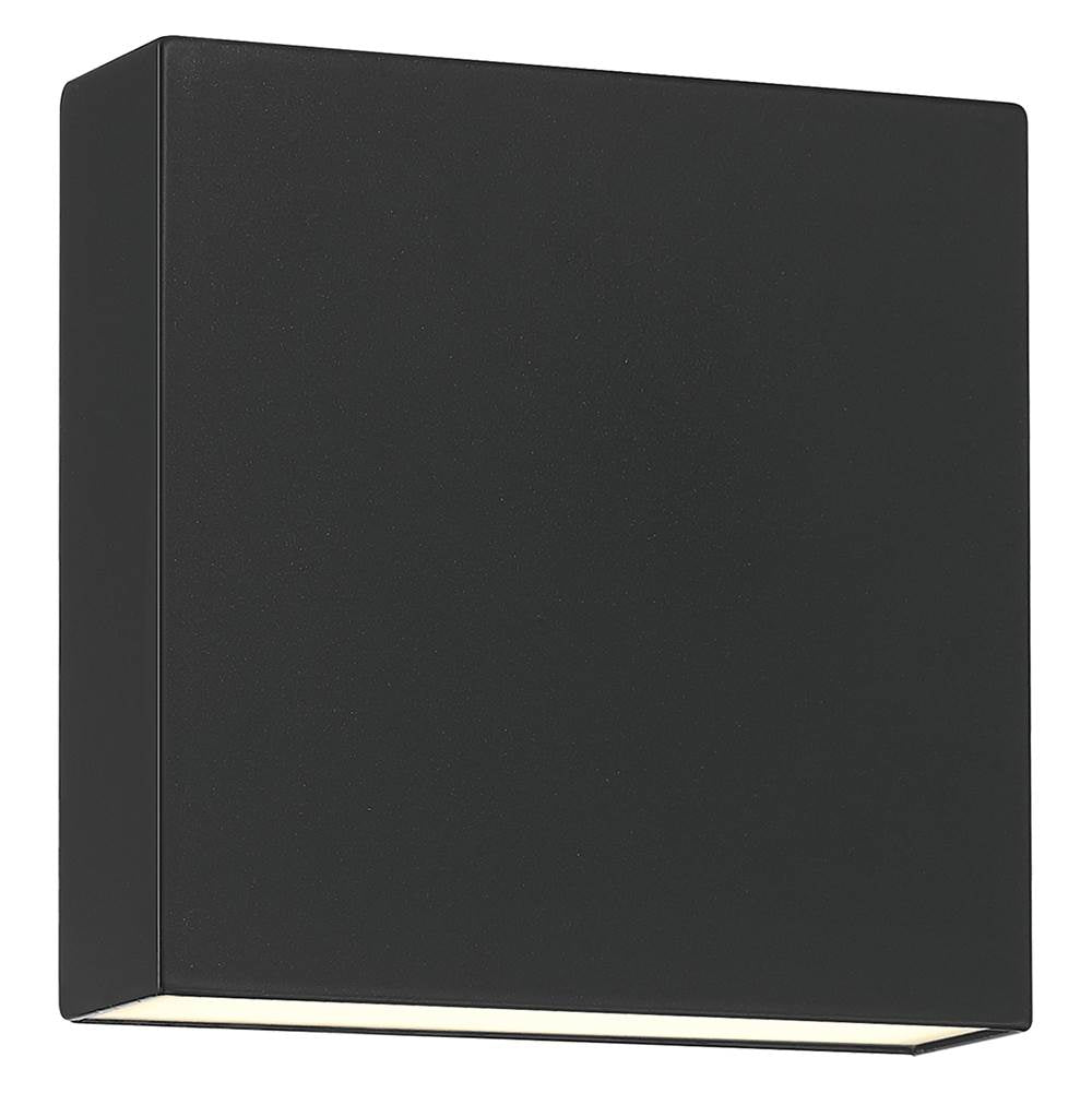 Access Lighting 20026LEDDMG-BL/FST Black Strand Bi-directional Outdoor Led Wall Mount Image 1