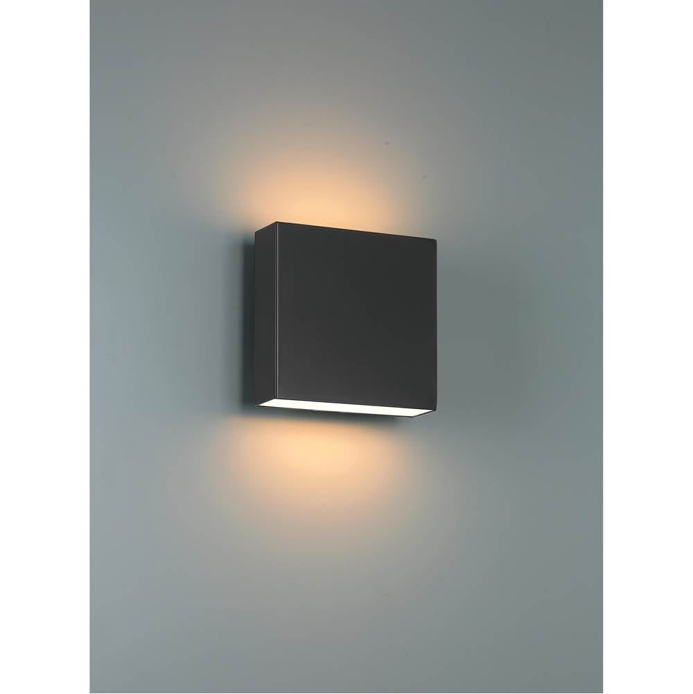 Access Lighting 20026LEDDMG-BL/FST Black Strand Bi-directional Outdoor Led Wall Mount Image 3